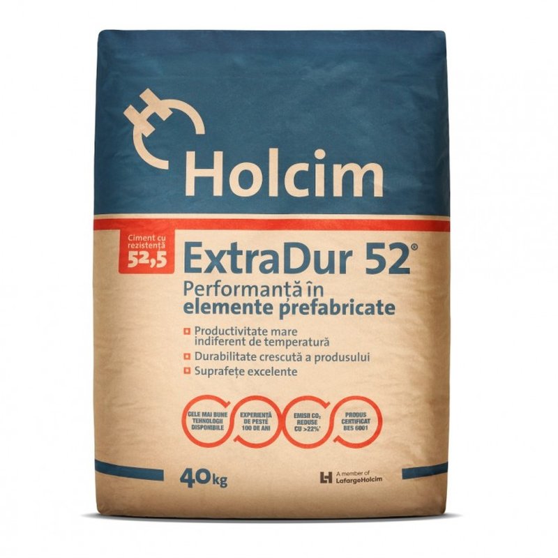 Ciment ExtraDur 52.5R sac 40 kg